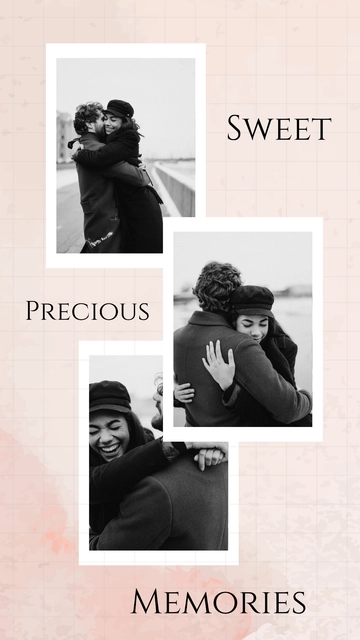 Free Polaroid Instagram Story Template to Edit Online