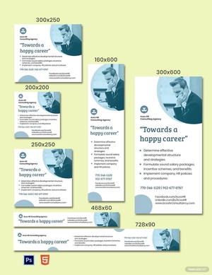 HR Consulting Ads Template
