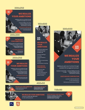 HR Management Ads Template