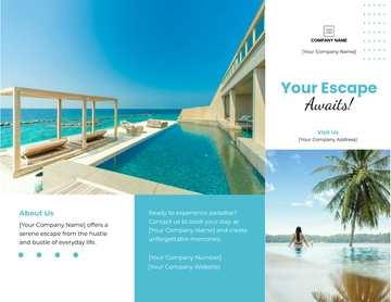 Free Resort Brochure Template to Edit Online