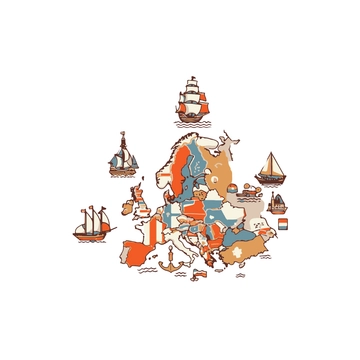 Free Europe Countries Clipart to Edit Online