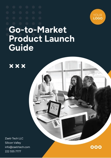 Free Go-to-Market Product Launch Guide Template to Edit Online