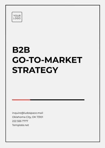 Free B2B Go-to-Market Strategy Template to Edit Online