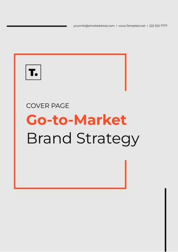 Free Go-to-Market Brand Strategy Template to Edit Online