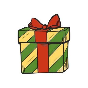Free Cartoon Gift Clipart to Edit Online