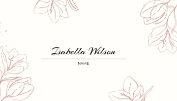 Free Aesthetic Floral Book Label Template to Edit Online