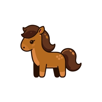 Free Cute Horse Clipart to Edit Online