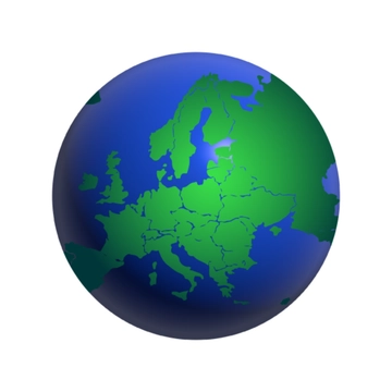 Free Europe Globe Clipart to Edit Online