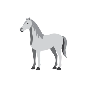 Free Simple Horse Clipart to Edit Online