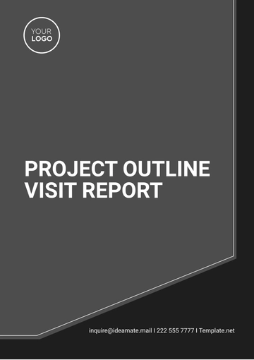 Free Project Outline Visit Report Template to Edit Online