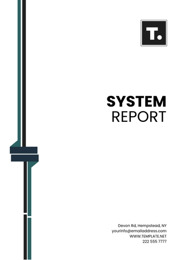 Free Professional System Report Template to Edit Online