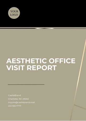 Free Aesthetic Office Visit Report Template to Edit Online