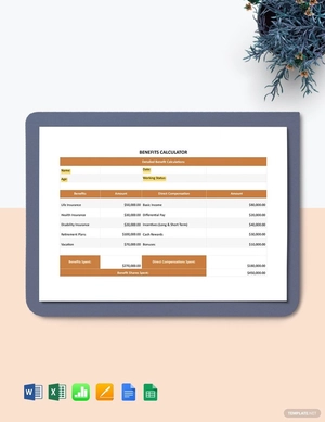 Vacation Pay Calculator Template