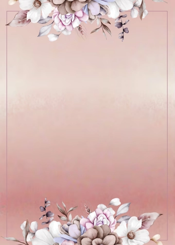 Free Rose Gold Invitation Background Template to Edit Online