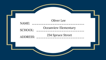 Free Modern Fancy Book Label Template to Edit Online