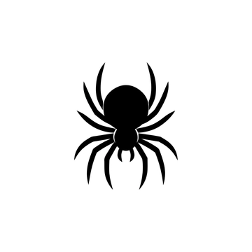 Free Simple Spider Clipart to Edit Online