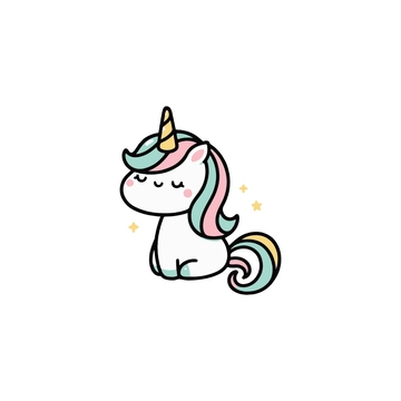 Free Hand-Drawn Unicorn Clipart to Edit Online