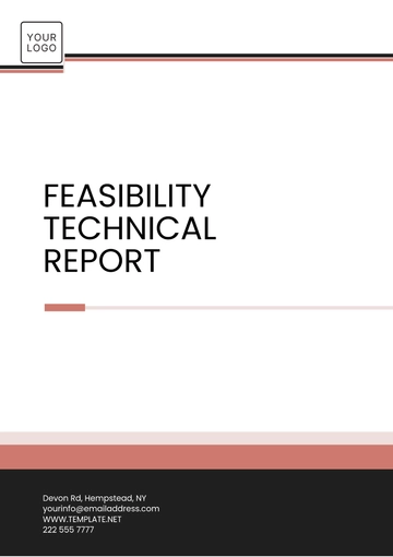 Free Feasibility Technical Report Template to Edit Online