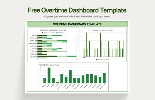 Overtime Dashboard Template