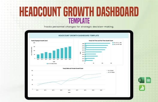 Headcount Growth Dashboard Template