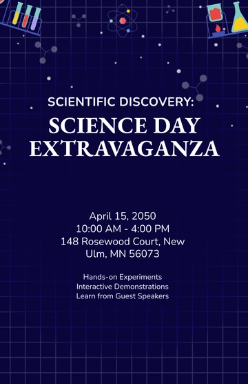 Free Scientific Poster Template to Edit Online