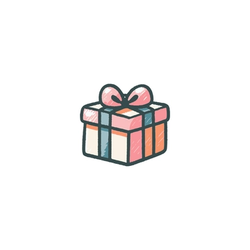 Free Hand-Drawn Gift Clipart to Edit Online
