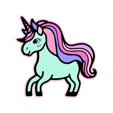 Free Unicorn Clipart to Edit Online