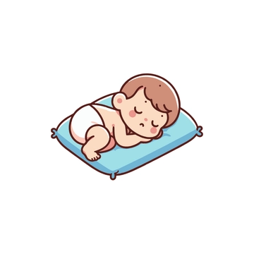 Free Baby Sleeping Clipart to Edit Online