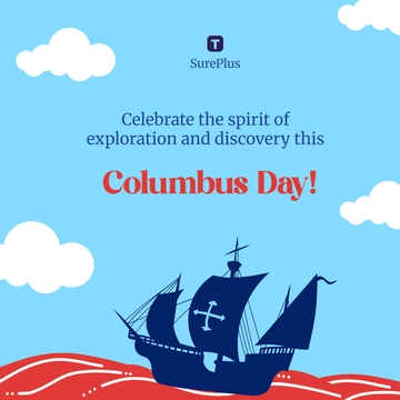 Free Columbus Day Template to Edit Online