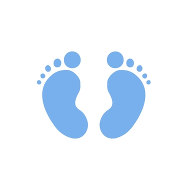 Free Baby Footprint Clipart to Edit Online
