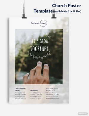 Church Poster Template