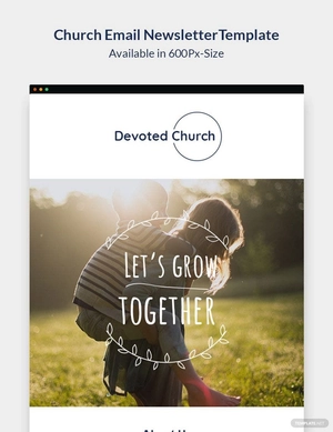 Church Email Newsletter Template Church Email Newsletter Template