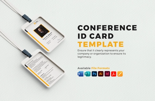 Conference ID Card Template
