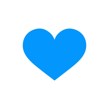 Free Blue Heart Clipart to Edit Online