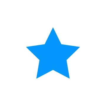 Free Blue Star Clipart to Edit Online