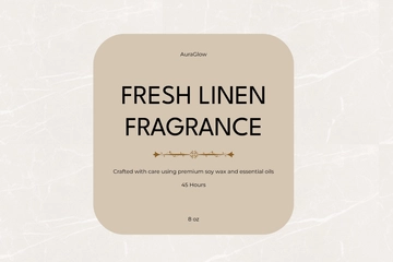 Free Modern Labels Candle Template to Edit Online