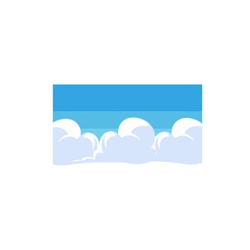 Free Blue Sky Clipart to Edit Online