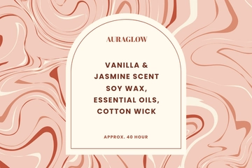 Free Print Labels Candle Template to Edit Online