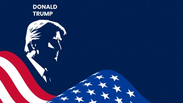 Free Donald Trump Background Template to Edit Online