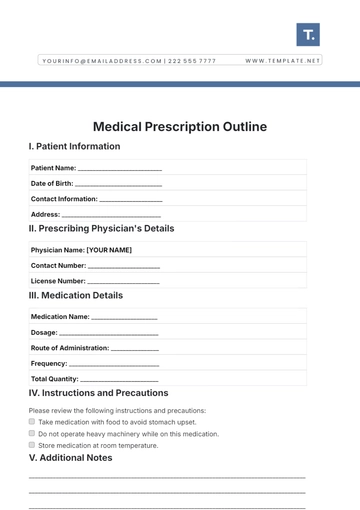 Free Medical Prescription Outline Template to Edit Online Free Medical Prescription Outline Template to Edit Online