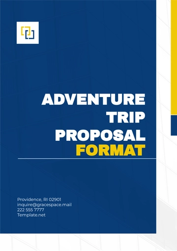 Free Adventure Trip Proposal Format Template to Edit Online