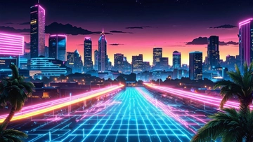 Free Retro Background to Edit Online