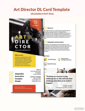 Art Director DL Card Template