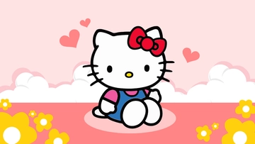 Free Hello Kitty Background Template to Edit Online