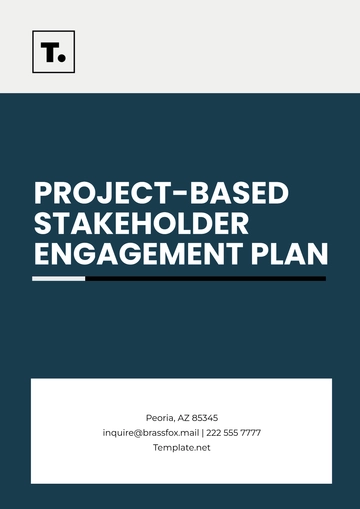 Free Project-Based Stakeholder Engagement Plan Template to Edit Online
