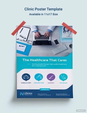 Clinic Poster Template