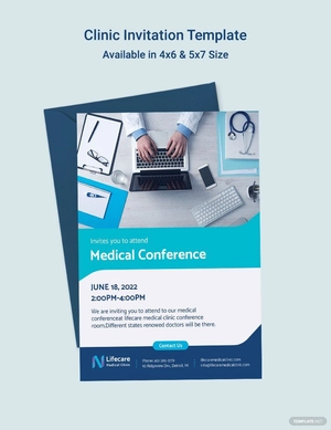Clinic Invitation Template