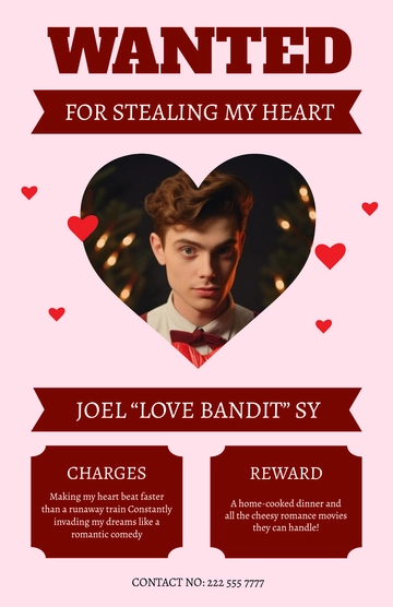 Free Funny Wanted Poster Template to Edit Online