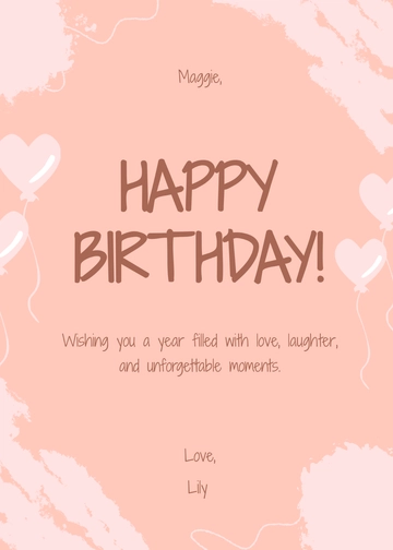 Free Greeting Card Design Background Template to Edit Online