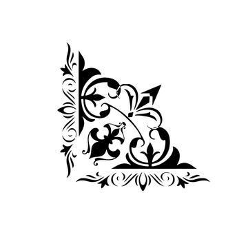Free Intricate Corner Clipart to Edit Online